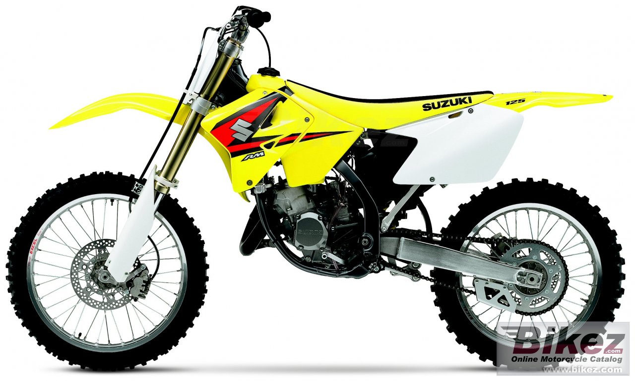 Big Suzuki rm 125 picture and wallpaper from Bikez.com